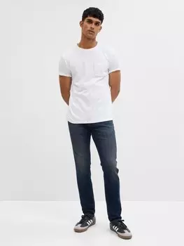Узкие джинсы Gap, синий
