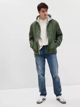 Узкие джинсы Gap, синий