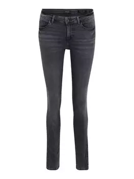 Узкие джинсы GUESS Curve X, серый деним