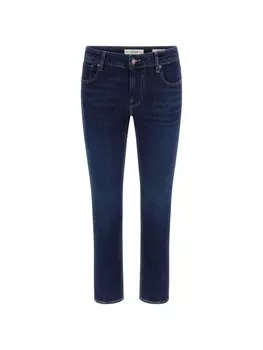Узкие джинсы GUESS, синий деним