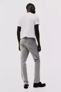 Узкие джинсы H&M, серый