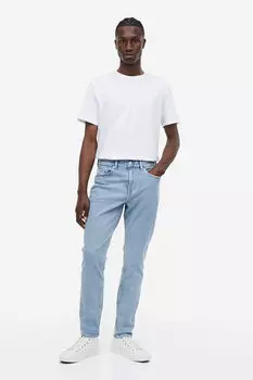 Узкие джинсы H&M, синий