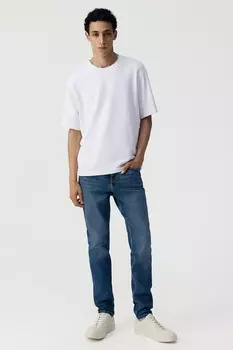 Узкие джинсы H&M, синий