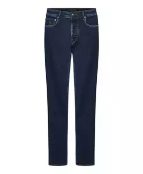 Узкие джинсы Hand Picked, синий