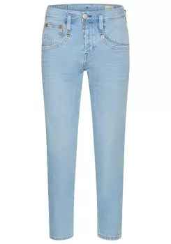 Узкие джинсы Herrlicher, светло-синий