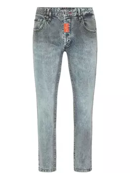Узкие джинсы Hexagon Philipp Plein, серый