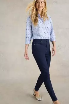 Узкие джинсы Холли White Stuff, синий