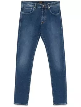 Узкие джинсы Incotex, синий