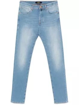 Узкие джинсы Incotex, синий