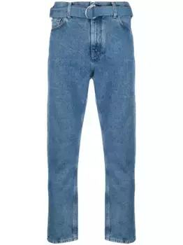 Узкие джинсы Indust OFF-WHITE, синий