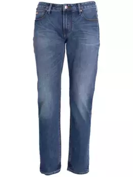 Узкие джинсы J06 EMPORIO ARMANI, синий
