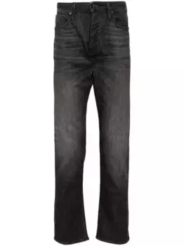 Узкие джинсы J75 EMPORIO ARMANI, черный