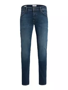 Узкие джинсы JACK & JONES JJGlenn JJFox, синий деним