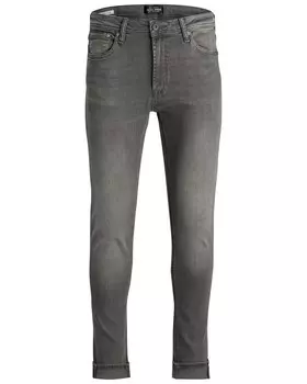 Узкие джинсы JACK & JONES JJILiam JJOriginal, серый деним
