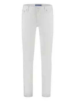 Узкие джинсы JACOB COHEN, белый
