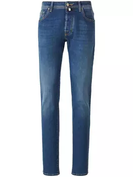 Узкие джинсы Jacob Cohn, синий