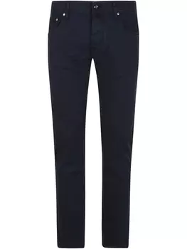 Узкие джинсы Jacob Cohn, синий