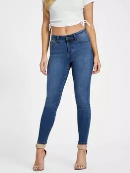Узкие джинсы Jaden Sculpt средней посадки Guess Factory, цвет medium wash