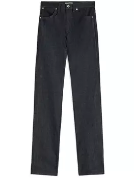 Узкие джинсы Jil Sander, черный