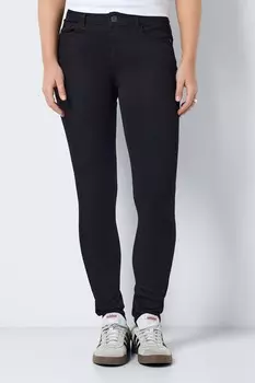 Узкие джинсы корсеты Noisy May, черный