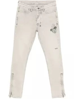 Узкие джинсы Ksubi Van Winkle Pluto Chamber, серый