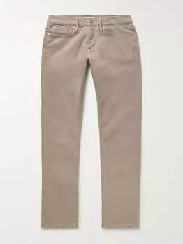 Узкие джинсы L'Homme FRAME, бежевый