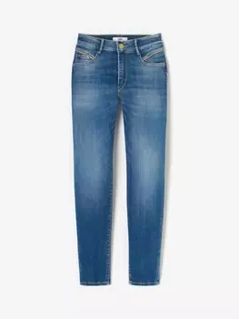 Узкие джинсы Le Temps Des Cerises Pefki, синий деним