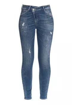 Узкие джинсы Le Temps Des Cerises POWERHIC, синий