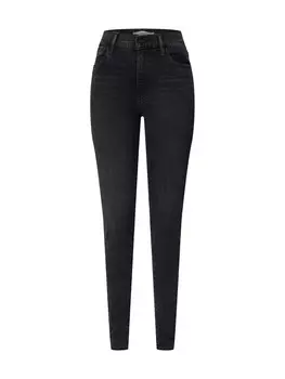 Узкие джинсы LEVIS 720 HIRISE SUPER SKINNY, серый