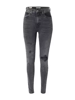 Узкие джинсы LEVIS Mile, темно-серый