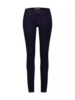 Узкие джинсы LEVIS, ночной синий
