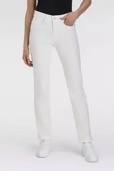 Узкие джинсы MAC Angela, цвет White denim