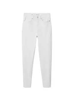Узкие джинсы Mango Anne, белый