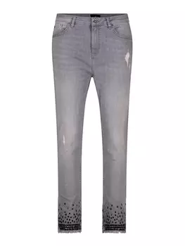 Узкие джинсы monari, серый деним