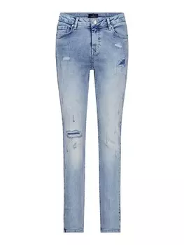 Узкие джинсы monari, синий деним