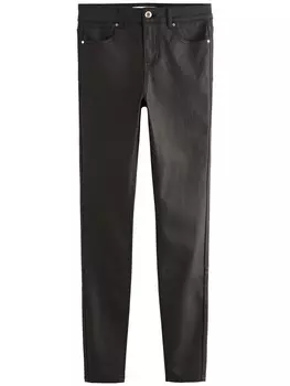 Узкие джинсы Next, черный деним