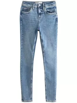 Узкие джинсы Next, синий деним