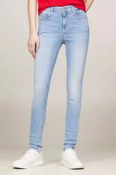 Узкие джинсы Nora Tommy Jeans, синий