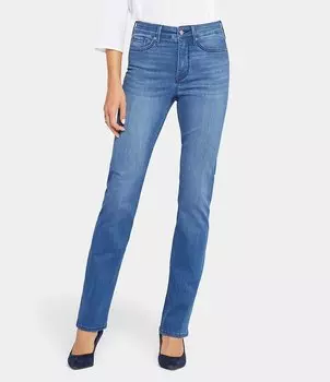 Узкие джинсы NYDJ Petite Size Le Silhouette Bootcut, синий