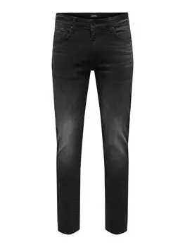 Узкие джинсы Only & Sons ONSLOOM, черный деним