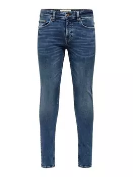 Узкие джинсы Only & Sons ONSWarp, синий деним