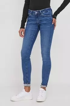 Узкие джинсы Pepe Jeans, синий