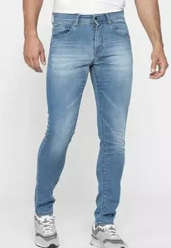Узкие джинсы Per Uomo Carrera Jeans, цвет lavaggio blu chiaro/super stone wash