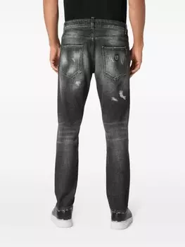 Узкие джинсы Philipp Plein, черный