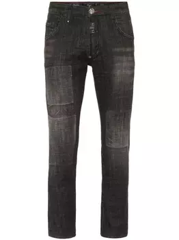 Узкие джинсы Philipp Plein, серый