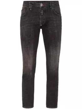Узкие джинсы Philipp Plein, серый