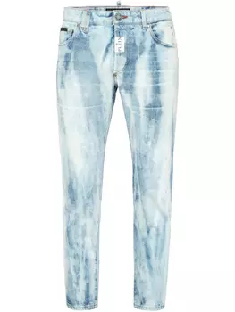 Узкие джинсы Philipp Plein, синий