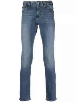 Узкие джинсы Philipp Plein, синий