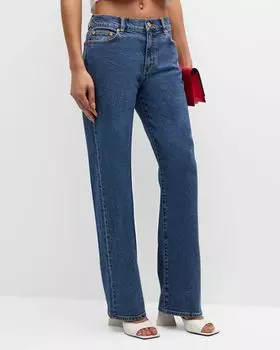 Узкие джинсы прямого выреза PURPLE, цвет Dk Indigo