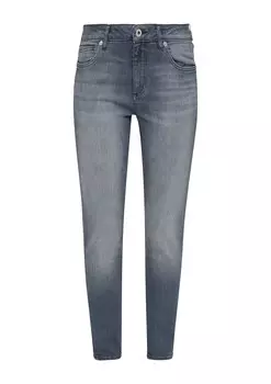 Узкие джинсы QS Sadie, серый деним